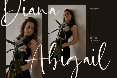 Daffodil Kingdom - Handwritten Script Font Font Timur type 