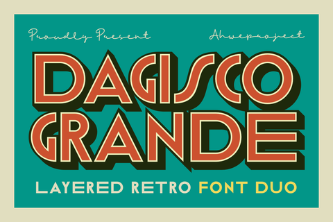 Dagisco Grande Font ahweproject 