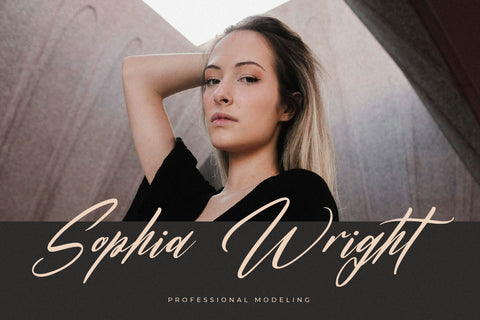 Dahlliaty Rofahness - Modern Handwritten Font Font Letterena Studios 