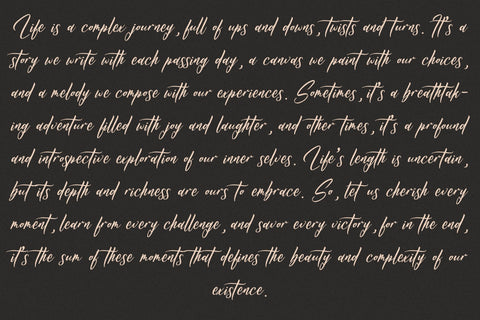 Dahlliaty Rofahness - Modern Handwritten Font Font Letterena Studios 