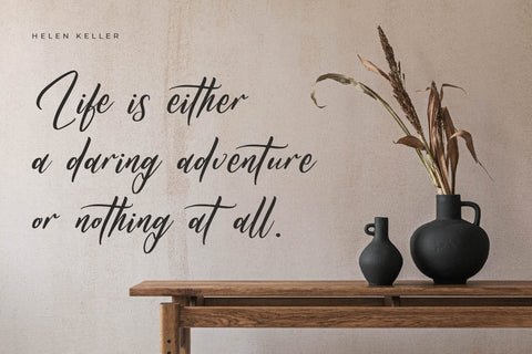 Dahlliaty Rofahness - Modern Handwritten Font Font Letterena Studios 