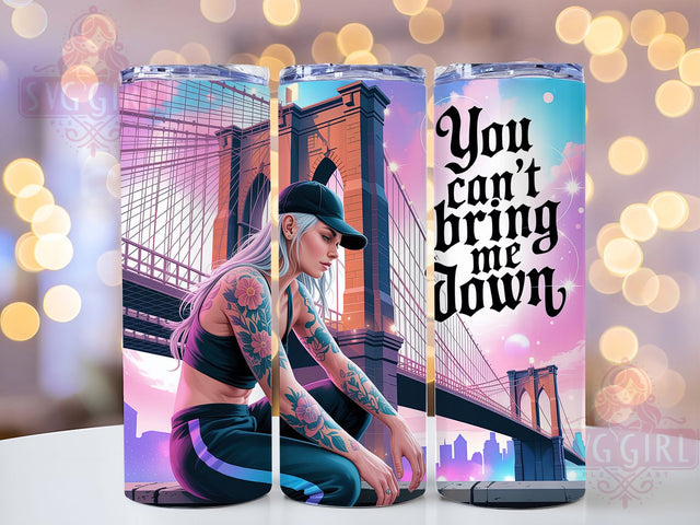 Daily Affirmation Positive Quote Tumbler, Positive Quote Cup, Empowering Women Drinkware, Motivational Sublimation Wrap, Confidence Booster Tumbler, Inspirational Gift For Her, Uplifting Message Cup Sublimation SvggirlplusArt 