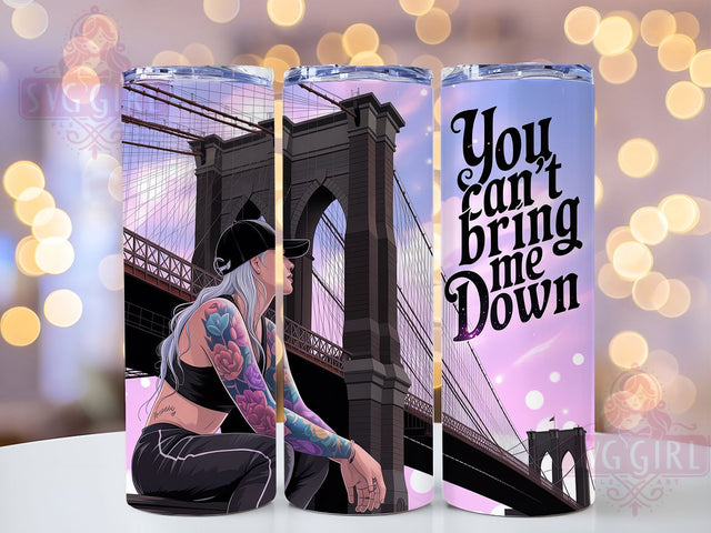 Daily Affirmation Positive Quote Tumbler, Positive Quote Cup, Empowering Women Drinkware, Motivational Sublimation Wrap, Confidence Booster Tumbler, Inspirational Gift For Her, Uplifting Message Cup Sublimation SvggirlplusArt 