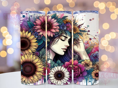 Daily Affirmations 20oz Tumbler Wrap Sublimation Design, Straight Tapered Tumbler Wrap, Snarky Funny Tumbler Png, Instant Digital Download Sublimation SvggirlplusArt 
