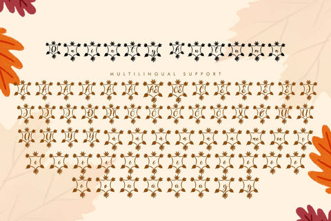 Dainty Autumn Font Prasetya Letter 