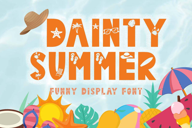 Dainty Summer Font Prasetya Letter 
