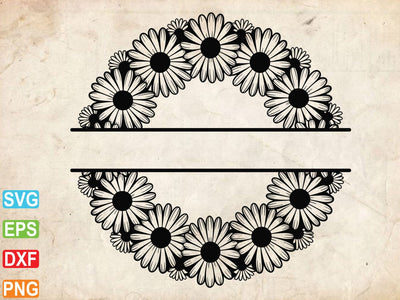 Daisy Floral Svg, Daisy Svg Cricut, Daisy Cut File SVG Creativeart88 