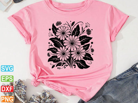 Daisy Floral Svg, Daisy Svg Cricut, Daisy Cut File SVG Creativeart88 