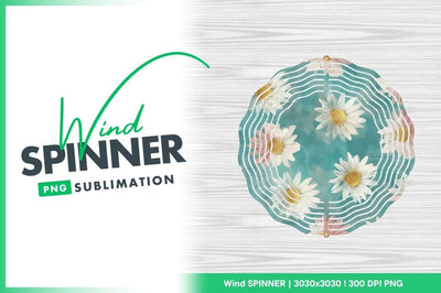 Daisy Flower Pattern on Teal Background with Yellow and Pink Petals Sublimation Regulrcrative 