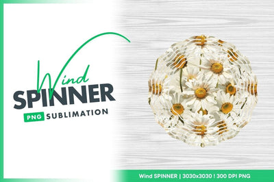 Daisy Flower Pattern White Petals Yellow Centers Green Stems Floral Background Sublimation Regulrcrative 
