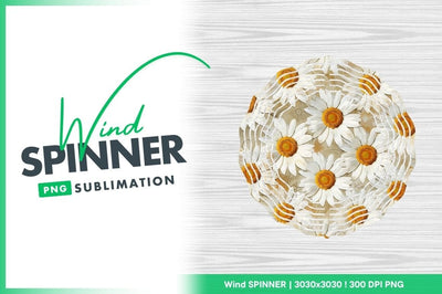 Daisy Flower Pattern with White Petals and Yellow Centers on Beige Background Sublimation Regulrcrative 