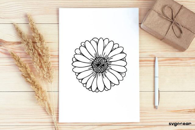 Daisy Flower SVG SVG SvgOcean 