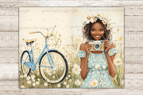 Daisy Junk Journal | Cottage Scrapbook SVG GlamArtZhanna 