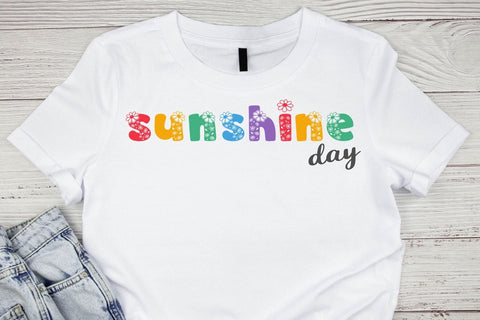 Daisy Petal Font Duo – Floral Decorative & Script Font Font AnningArts Design 