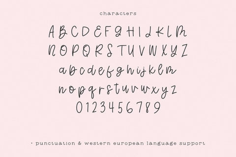 Daisychain Script Font Beck McCormick 