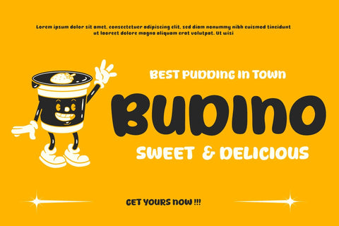 Dakora - Snack Display Font Font twinletter 