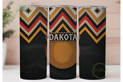 Dakota Tribal Tumbler Wrap Sublimation PixelChick 