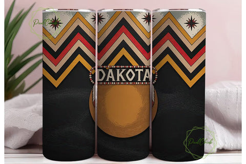 Dakota Tribal Tumbler Wrap Sublimation PixelChick 