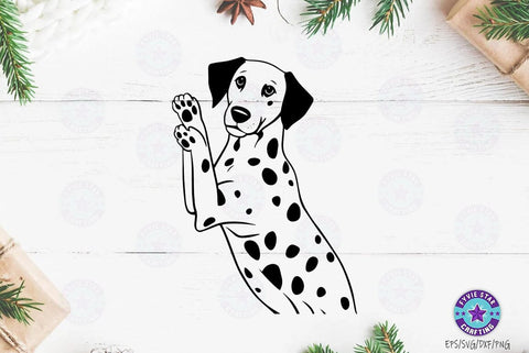 Dalmatian Dogs SVG and PNG Bundle, for Dog Pet Lover Owner cricut shirt, Silhouette Animals graphic, Dog Clipart, Dog png SVG FiveStarCrafting 