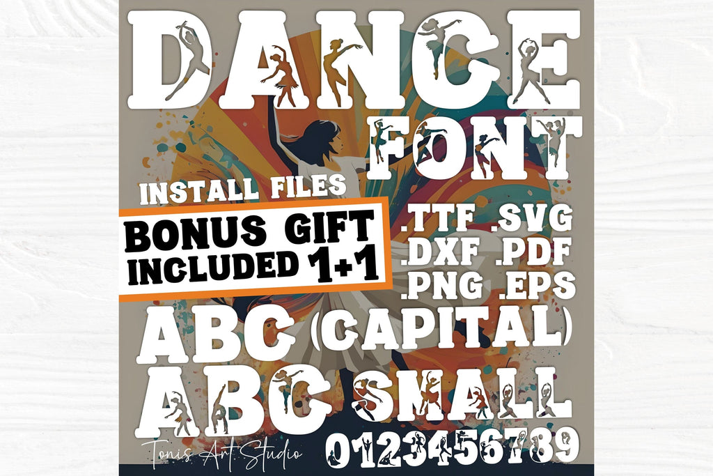 Dance Font Alphabet Svg, Dance Svg, Dancing Letters Svg, Dancer Silhou ...