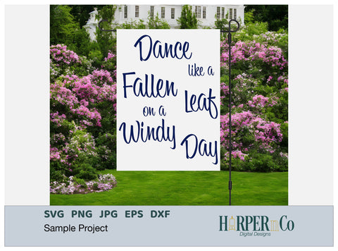 Dance Leaf SVG PNG Cut EPS File SVG HarperNCo 