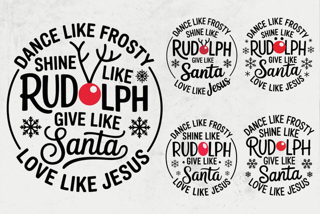 Dance Like Frosty Svg, Funny Christmas Svg, Christmas Shirt Svg, Love Like Jesus Png SVG DesignDestine 