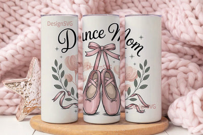 Dance Mom 20oz Tumbler Wrap Sublimation DesignSVG 