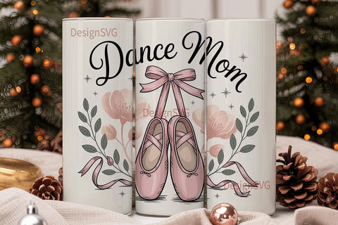 Dance Mom 20oz Tumbler Wrap Sublimation DesignSVG 
