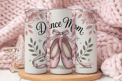 Dance Mom 20oz Tumbler Wrap Sublimation DesignSVG 