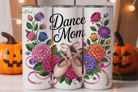 Dance Mom 20oz Tumbler Wrap Sublimation PixelChick 