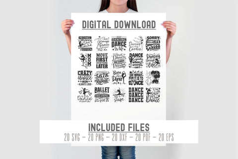 Dance SVG Bundle| Dancer Quotes Svg| Dance Life Svg | Ballet SVG TonisArtStudio 