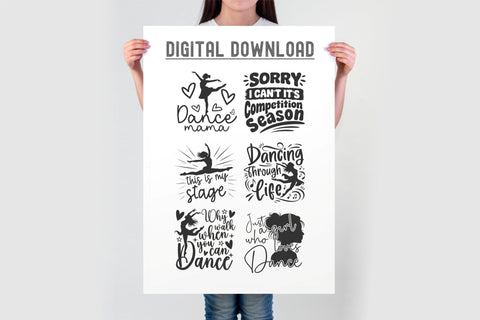 Dance SVG Bundle| Dancer Quotes Svg| Dance Life Svg | Ballet SVG TonisArtStudio 