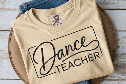 Dance Teacher SVG, Cricut Files SVG DesignDestine 
