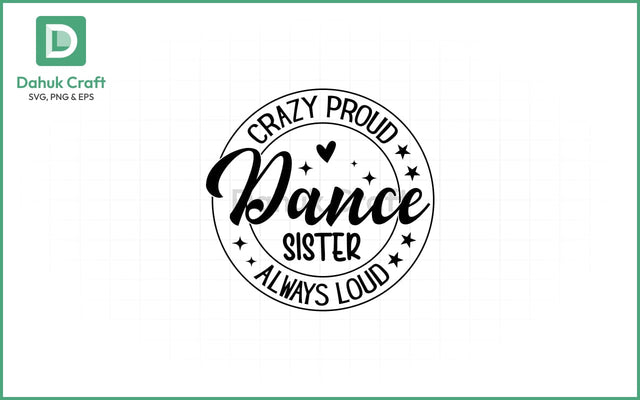 Dance Teacher SVG – Loud & Proud Dance Teacher SVG PNG & EPS V5 SVG dahukdesign 