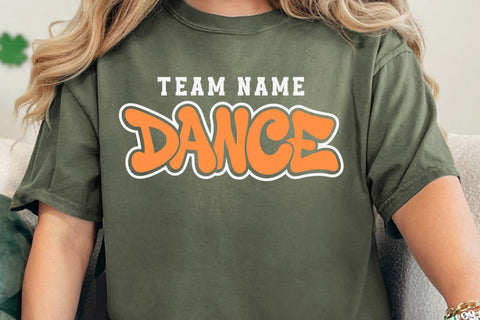 Dance Team SVG, Dance Mom Svg, Hip Hop Font Svg SVG DesignDestine 