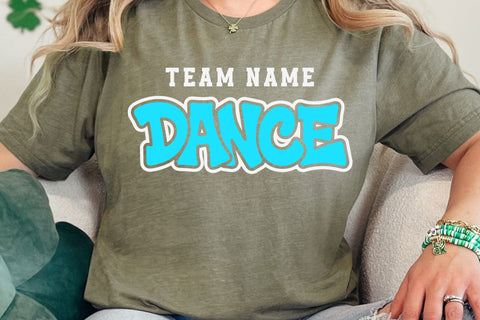 Dance Team SVG, Dance Mom Svg, Hip Hop Font Svg SVG DesignDestine 