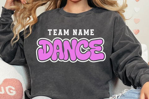 Dance Team SVG, Dance Mom Svg, Hip Hop Font Svg SVG DesignDestine 