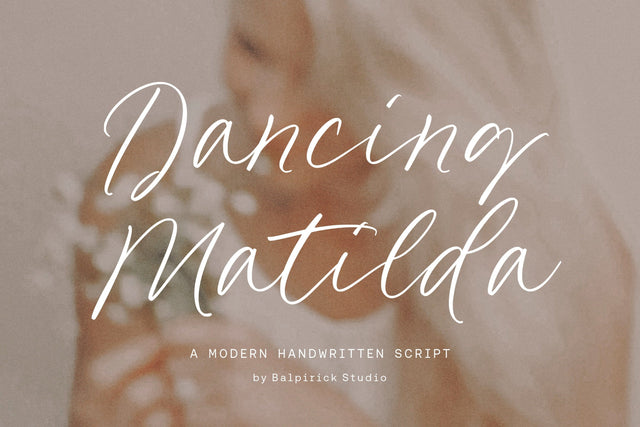 Dancing Matilda Font Font Balpirick 