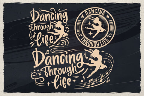 Dancing through life svg | dancing svg png | life of a showgirl | dancer shirts | dance era shirt | girl quote svg | cut files SVG TonisArtStudio 