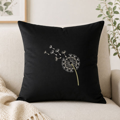 Dandelion Machine Embroidery Design Blowing Seeds Wildflower Botanical Embroidery File Embroidery/Applique DESIGNS PatternFeed8 