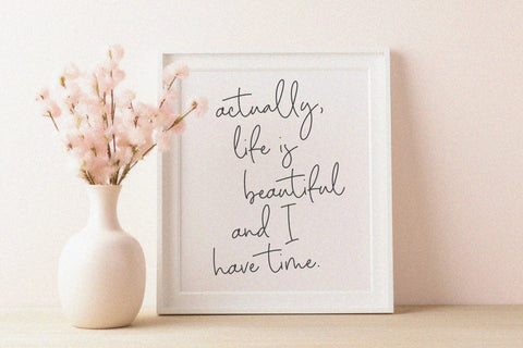 Daniela Paradise - Monoline Handwriting Font Font Timur type 