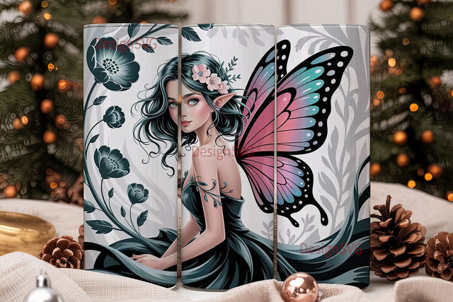 Dark Fairy Fantasy 20oz Tumbler Wrap Sublimation DesignSVG 