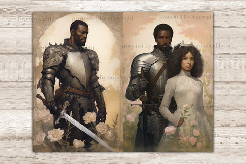 Dark Fantasy Ephemera | Junk Journal Paper Bundle SVG GlamArtZhanna 