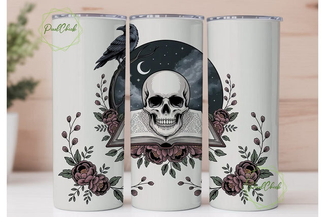 Dark Romance Club 20oz Tumbler Wrap Sublimation PixelChick 