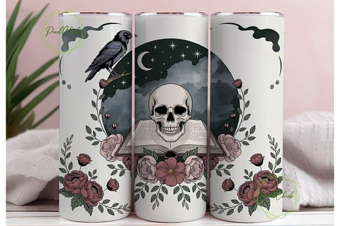 Dark Romance Club 20oz Tumbler Wrap Sublimation PixelChick 