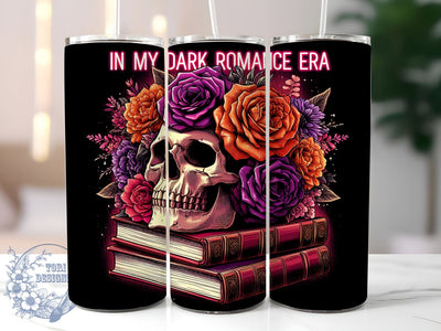 Dark Romance Tumbler, 20oz Sublimation, Gothic Aesthetic, Romantic Gift, Alternative Decor, Trendy Tumbler, Love Quote Design, Unique Drinkware Sublimation ToriDesigns 
