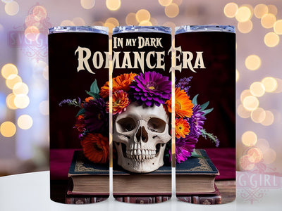 Dark Romance Tumbler, 20oz Tumbler Design, Sublimation PNG, Gothic Decor, Romantic Gift, Aesthetic Tumbler, Dark Aesthetic Design, Unique Beverage Container Sublimation SvggirlplusArt 