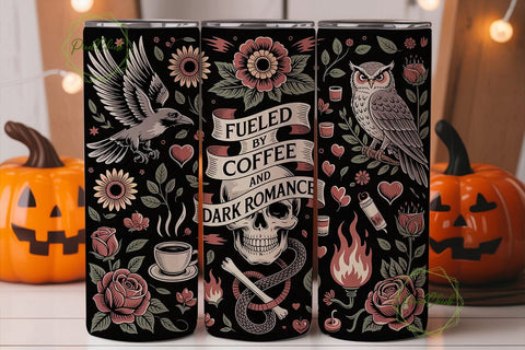 Dark Romance Tumbler Wrap Sublimation PixelChick 