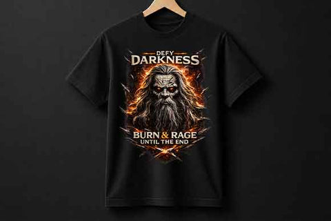 Dark Warrior PNG – Fantasy Warrior Sublimation PNG Digital Download SVG BillahCrafts 