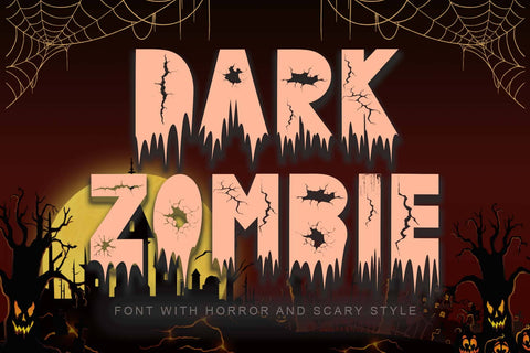 Dark Zombie Font Prasetya Letter 